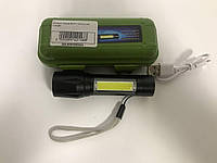 Портативный светодиодный фонарик BL511 (micro usb charge)