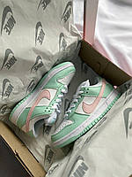 Стильні жіночі кроссівки Nike SB Dunk Low Barely Green. Класні кросси жіночі Найк СБ Данк., фото 8