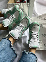 Стильні жіночі кроссівки Nike SB Dunk Low Barely Green. Класні кросси жіночі Найк СБ Данк., фото 10
