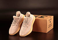 Кросівки жіночі пудрові літні Adidas Yeezy Boost 350 V2 Synth. Легкі кросівки жіночі Адідас Ізі 350, фото 6