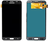 Модуль (дисплей+сенсор) для Samsung J710 чорний