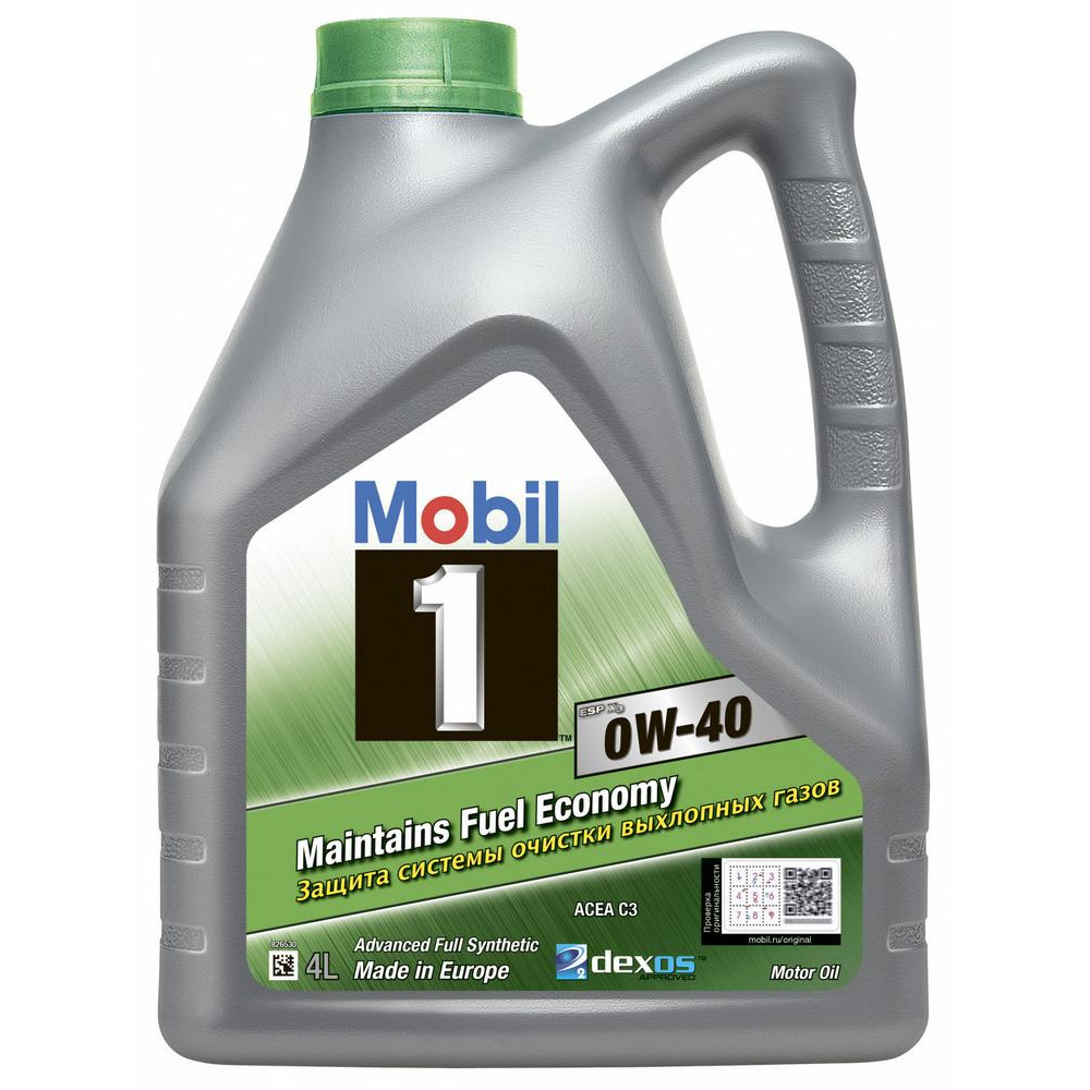 Олива моторна 1 ESP X3 0W-40 Mobil - 4 л