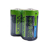 Батарейки Videx LR20/D 1.5V лужні 2шт в комплекті, фото 3
