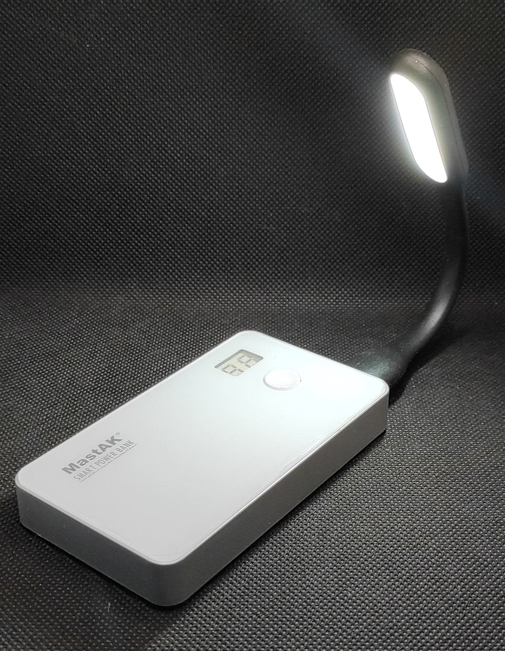 Ліхтарик USB гнучкий фіолетовий Чорний, фото 1