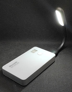 Ліхтарик USB гнучкий фіолетовий Чорний