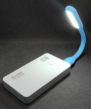 Ліхтарик USB гнучкий фіолетовий Синій