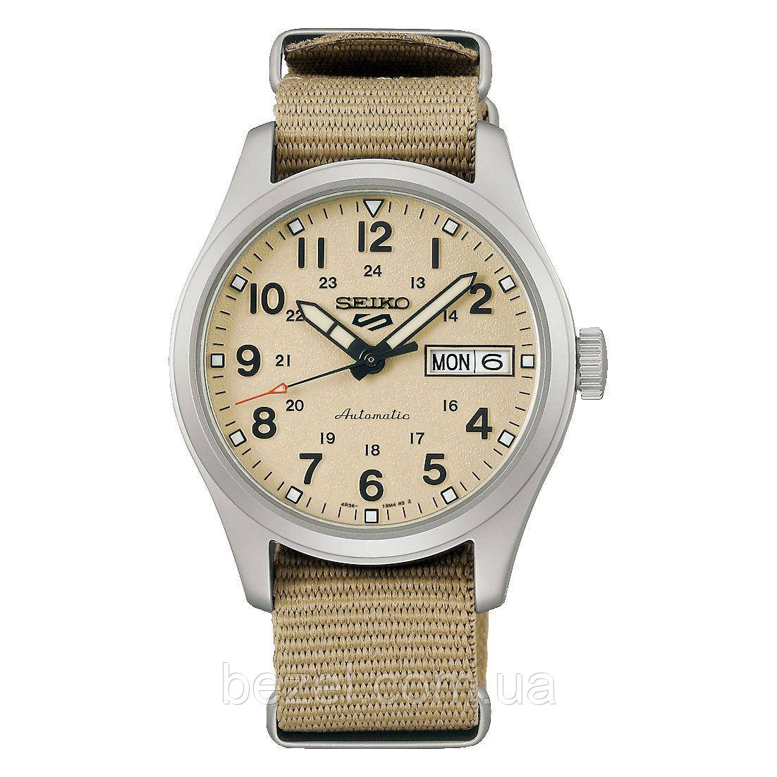 Чоловічий механічний годинник Seiko 5 SPORTS SRPJ83K1 SRPJ83 FIELD 36MM