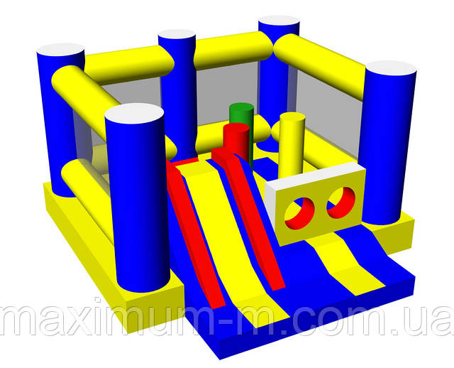 Малифіт-міні-1. Яскравий надувний батут.
