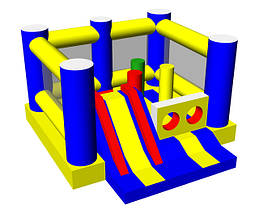 Малифіт-міні-1. Яскравий надувний батут.