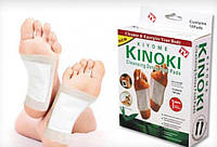 Пластырь на стопы для чистки лимфы KINOKI,выведения токсинов,Очищающий пластырь для детоксикации стоп 10 шт