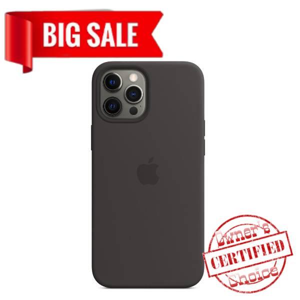 Силіконовий чохол "Original Silicone Case" Iphone 12 Pro Max чорний, фото 1
