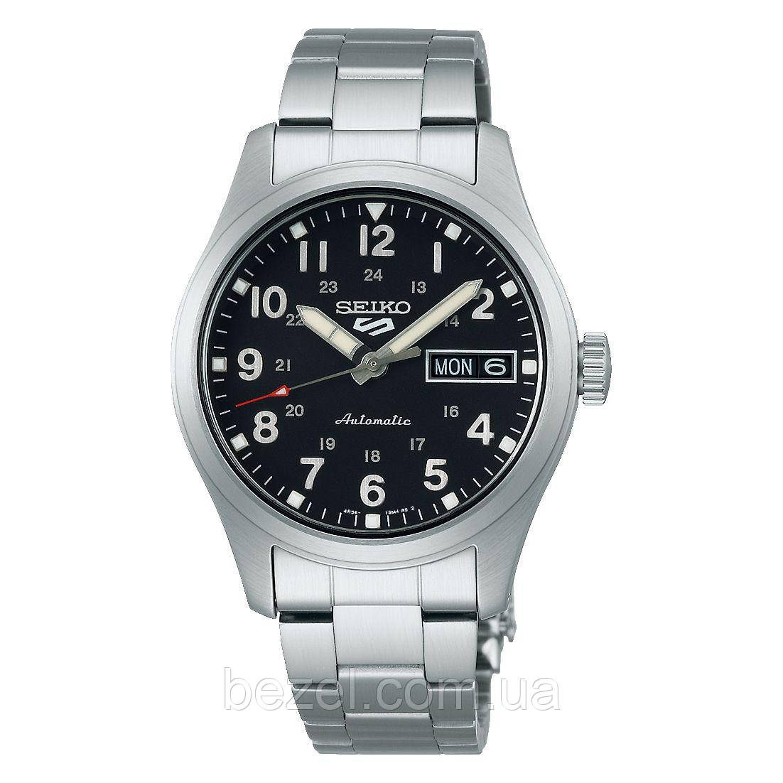 Чоловічий механічний годинник Seiko 5 SPORTS SRPJ81K1 SRPJ81 FIELD 36MM