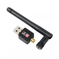 Wi-Fi-адаптер USB Dynamode адаптер 802.IIN 600Mbps Чорний, Wi-Fi антена