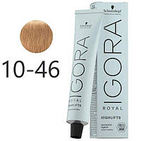 Краска для волос Schwarzkopf Igora Royal HighLifts 10-46 Ультра блондин бежевый шоколадный 60 мл