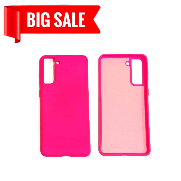 Силіконовий чохол "Original Silicone Case" Samsung G996/S21+/S30+ pink-neon