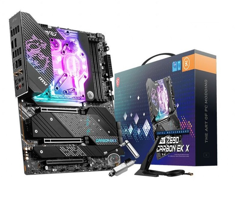 Материнська Плата MSI MPG Z690 Carbon EK X Socket 1700 — Купить ...