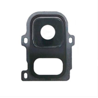 Скло камери (Camera glass) для Samsung A600 Galaxy A6 2018 with frame BLACK, фото 1