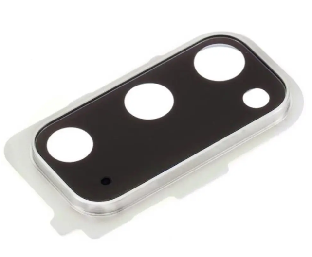 Скло камери (Camera glass) для Samsung G980F Galaxy S20 with frame White, фото 1