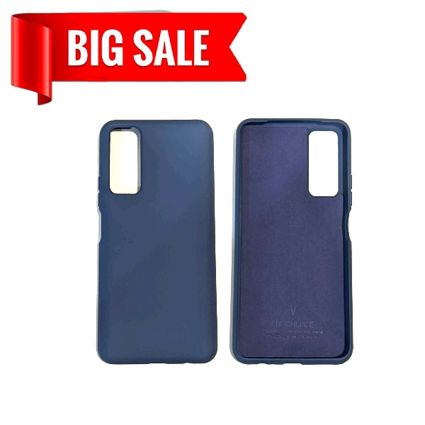 Силіконовий чохол "Original Silicone Case" Huawei P Smart 2021 темно-синій