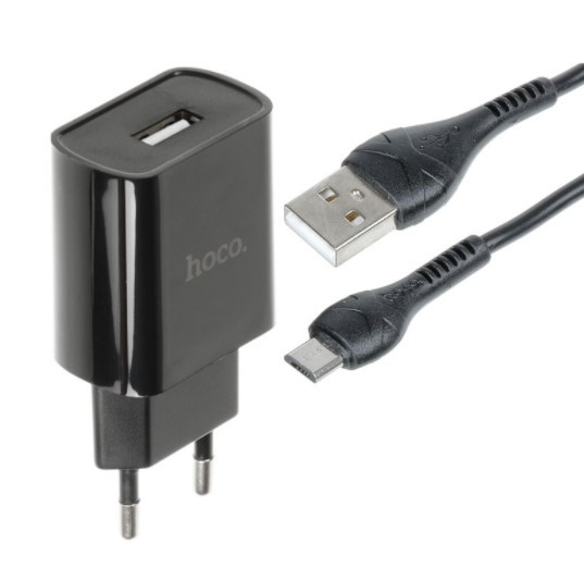 Мзп Hoco DC20A 1Usb 2.1A Black, фото 1