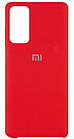 Силіконовий чохол "Original Silicone Case" Xiaomi Mi 10T червоний
