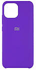 Силіконовий чохол "Original Silicone Case" Xiaomi Mi 11 фіолетовий
