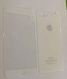 Захисне скло iPhone 7+ 5,5 0,26mm (комплект 2 сторони) White, фото 2
