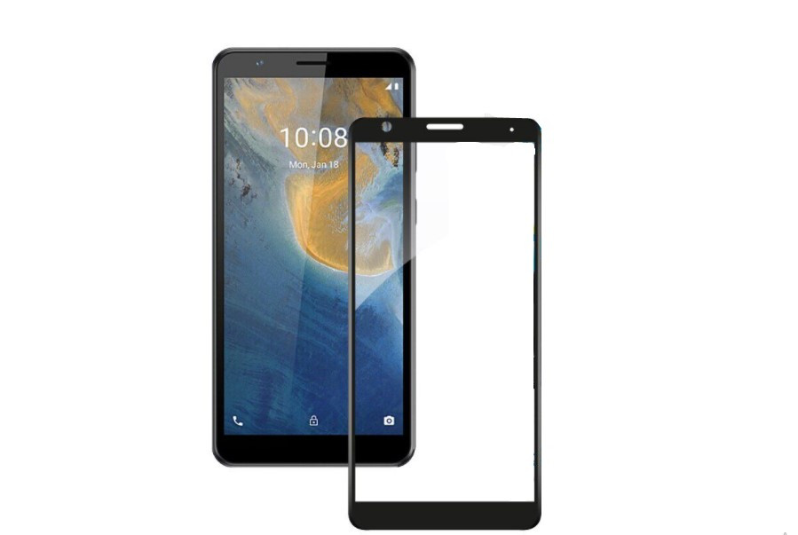 Захисне скло ZTE Blade A31 5D Black, фото 1