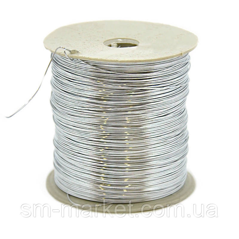 Дріт оцинкований для рамок 0,5 кг, діаметр 0,5 мм