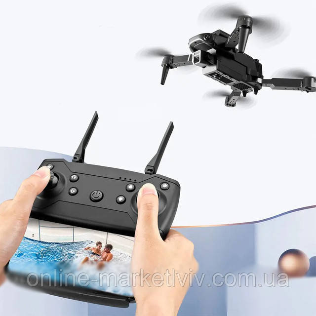 УЦІНКА! Квадрокоптер складний з камерою 4К, Drone Pro S60 / Міні дрон з ...