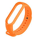 Ремінець до браслета Xiaomi Mi Band 5 Оранжевий