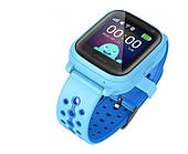 Дитячий смарт годинник Smart Watch KID-04 GPS Blue