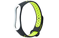 Ремінець Mi Band 3/4 Sport Black/Grey