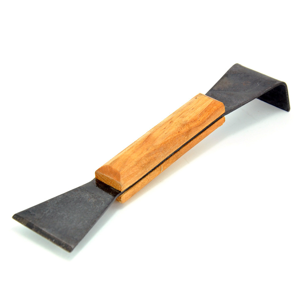 Стамеска чорна із дерев'яною ручкою 200 мм