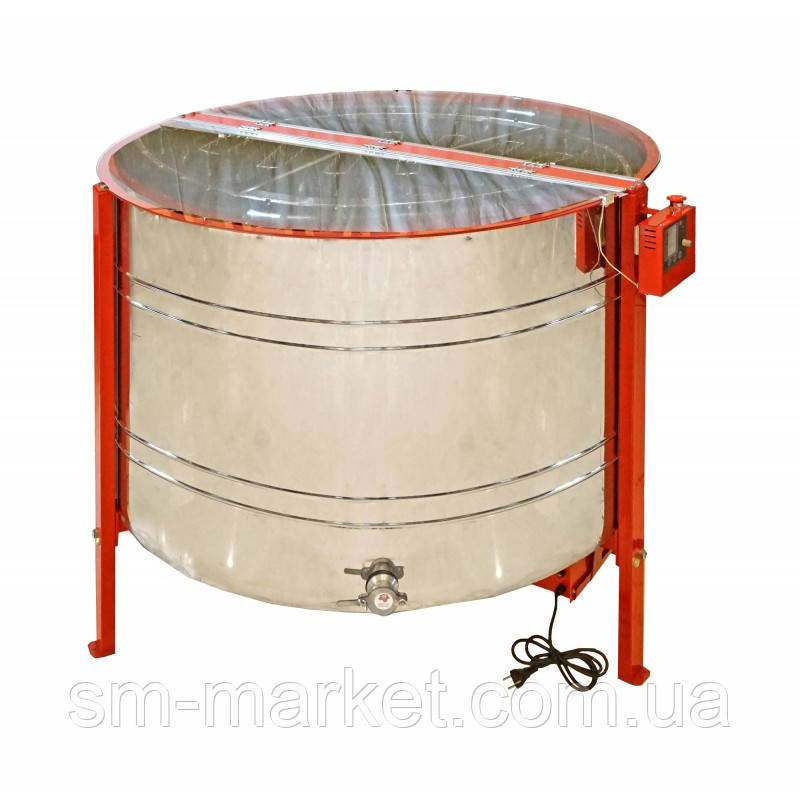 Медогонка 28-ми рамкова автоматична напівповоротна «Рут» з ремінним приводом