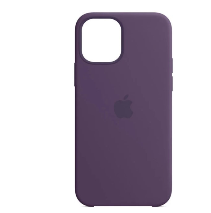 Силіконовий чохол "Оригінал велюр" Iphone 12 Pro Max Violet, фото 1