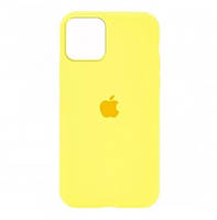 Силиконовый чехол защитный Оригинал велюр Iphone 12 Pro Max Yellow