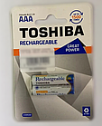 Батарейки Toshiba AAA/HR3 (1.2V, Ni-Mh, 750mAh, блістер, 2шт)