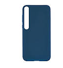 Силіконовий чохол "Оригінал Велюр" Xiaomi Mi 10 Dark Blue