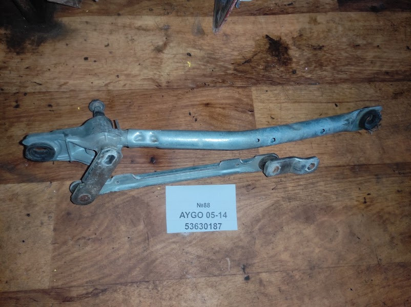 No88 Б/у Трапеція двірників 53630187 для Toyota Aygo 2005-2014