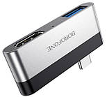Usb Hub Borofone DH2 (Type C to HDMI 4K+USB 3.0)