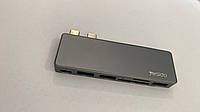 Usb Hub Yesido BH10 (2 Type C to 3xUsd + Type C + microSD + SD)