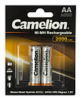 Батарея "Camelion" AA/R06 (1.2V, Ni-Mh, 2000mAh, блістер, 2шт)