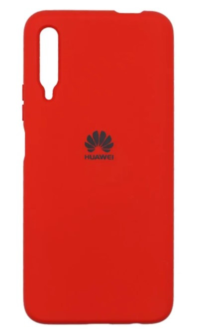 Силіконовий чохол "Оригінал Велюр" Huawei P Smart Pro Orange, фото 1