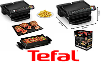 Электрогриль прижимной Tefal OptiGrill+ GC7148 (гарантии 12 мес.)