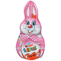 Пасхальный шоколадный кролик Kinder Surprise Pink Easter Bunny 75г