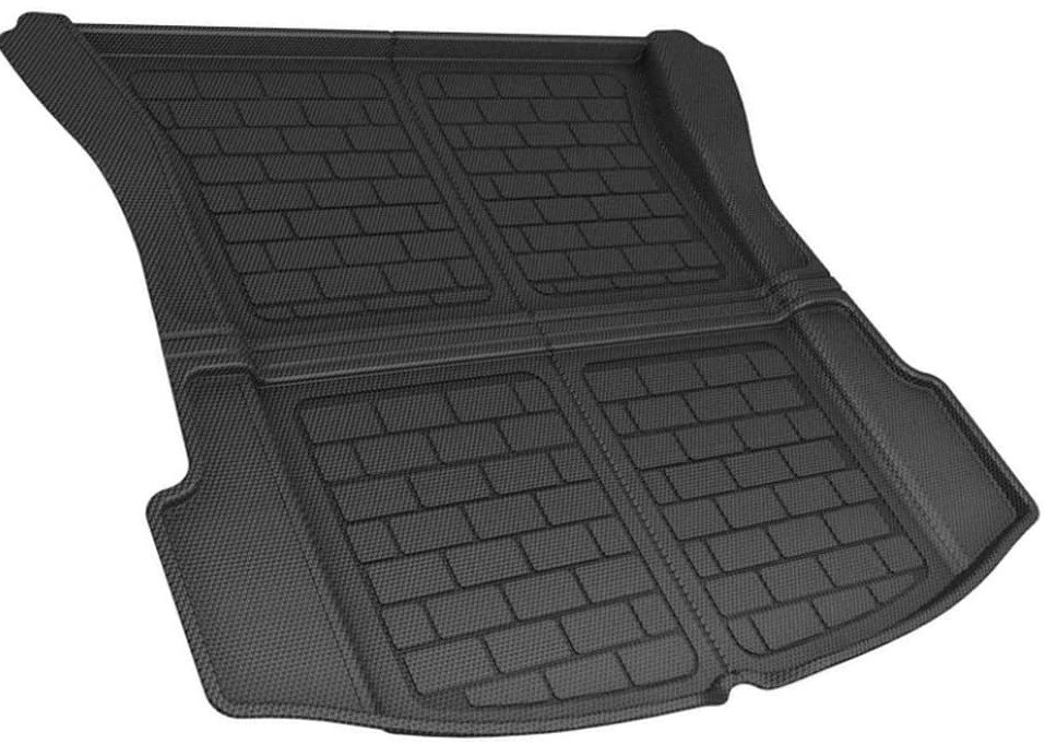 Килимок BASENOR 3D Cargo Liner для багажника Tesla Model 3 2016-2023 всепогодний Чорний