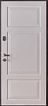 Двері вхідні в квартиру Канна 2 двоколірна Ваш ВиД Бетон сірий/ Бетон кремовий 850/950х2040х100 Ліве/Праве, фото 3