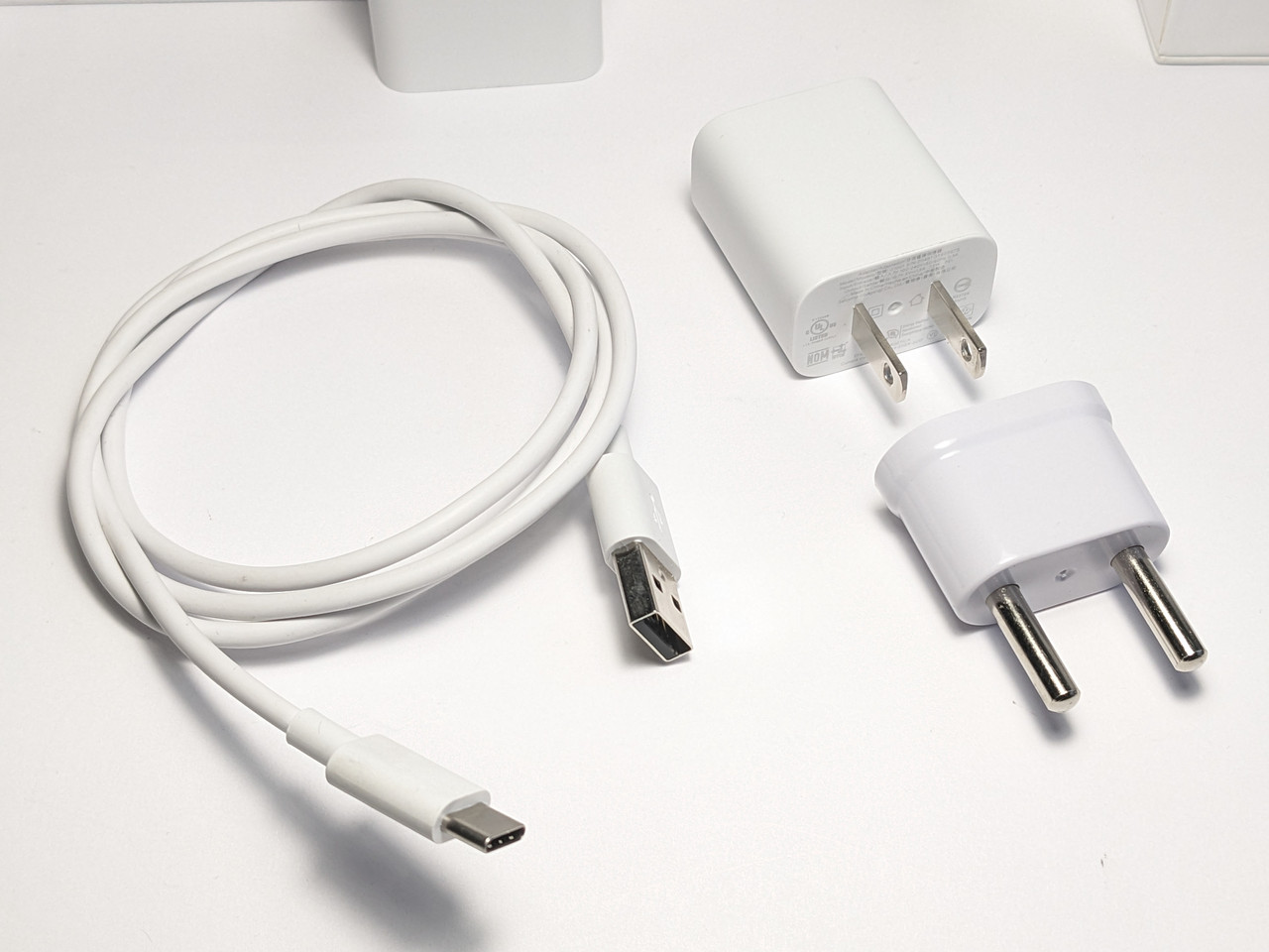 Оригінальна зарядка Google Pixel 7.5W + кабель USB Type-C 1м. (Б/в ...