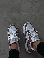 Жіночі кросівки Adidas Forum Bold White Bordo. Модні жіночі кроси Адідас Форум., фото 8